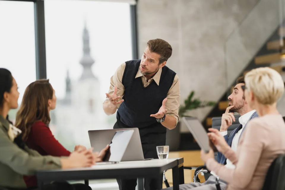 Session de groupe de reclassement professionnel